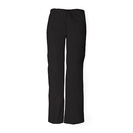 Dickies Womens Low-rise Cargo Scrub Pants-petite