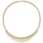 14k Gold Over Silver Cleopatra Necklace