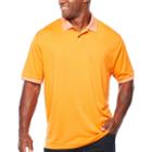 Claiborne Short Sleeve Knit Polo Shirt Big And Tall