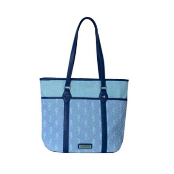 Waverly Seahorse Tote Bag