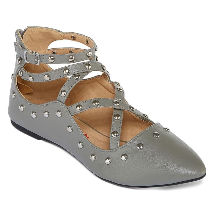 Hot Kiss Dahlia Womens Ballet Flats