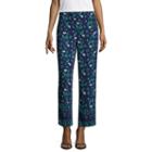 Liz Claiborne Belted Pant - Tall Inseam 29
