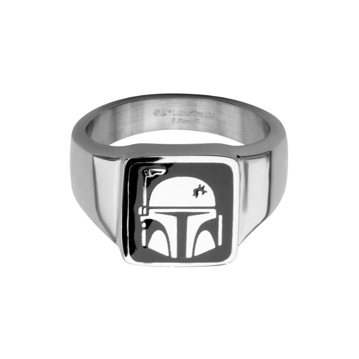 Star Wars Stainless Steel Boba Fett Helmet Ring