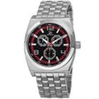 Joshua & Sons Mens Silver Tone Strap Watch-j-93rd