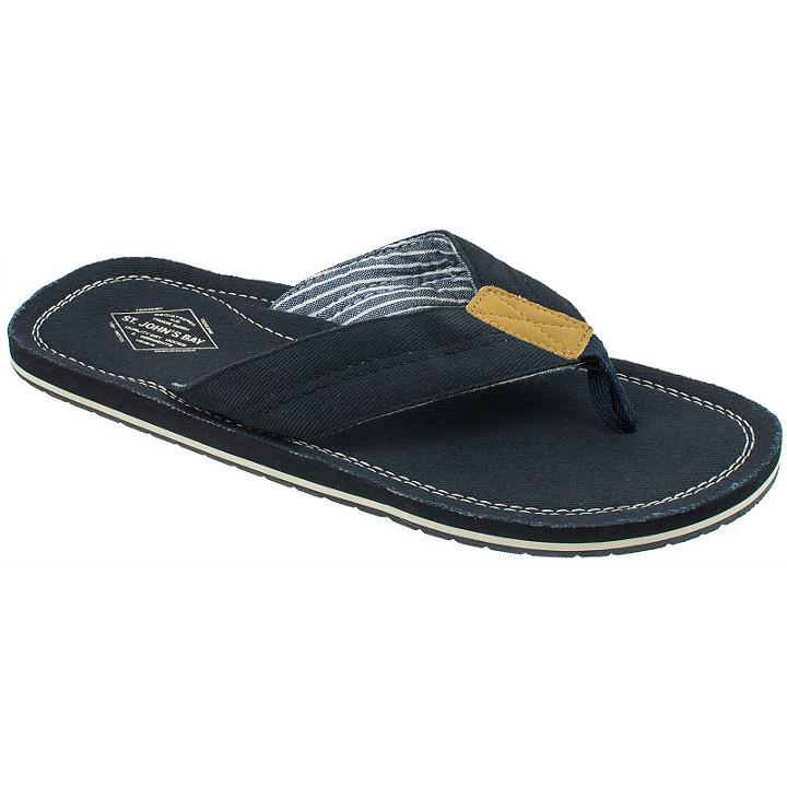 St. John's Bay Canvas Flip Flop