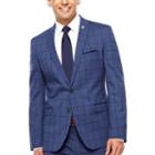 Nick Graham Blue Black 2-pc. Suit Sets-slim