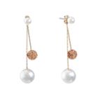 Monet Jewelry Orange Earring Jackets
