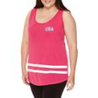 Chin Up Tank Top - Juniors Plus