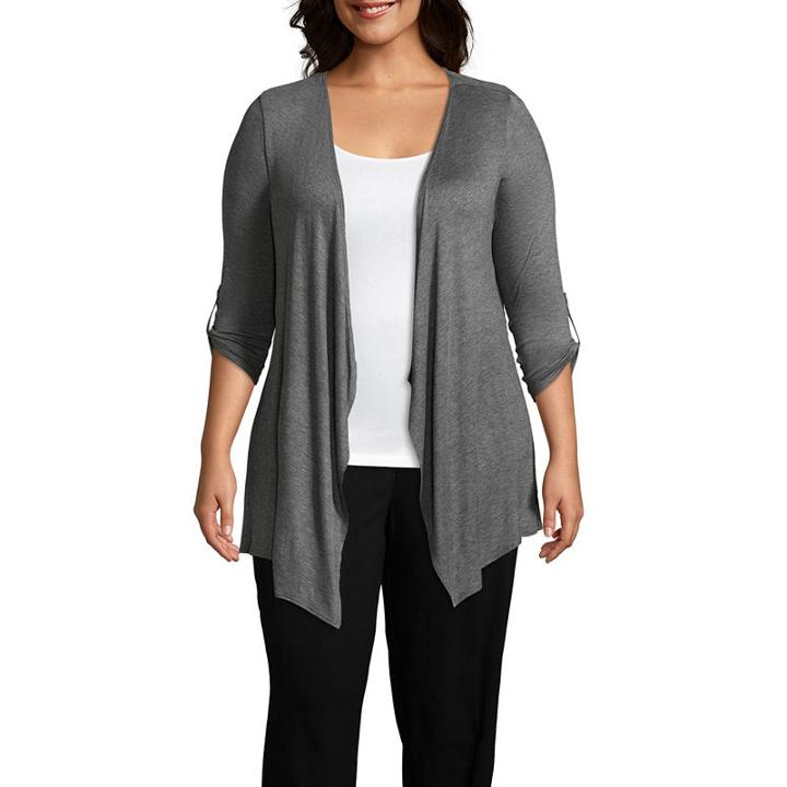 Alyx 3q Tab Sleeve Cardigan - Plus