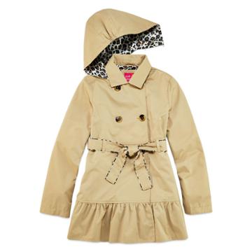 Pink Platinum Classic Trench Raincoat 7-16