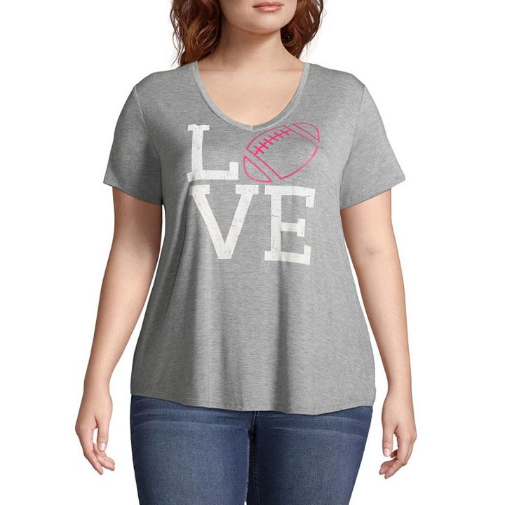 Boutique + Short Sleeve Graphic T-shirt - Plus