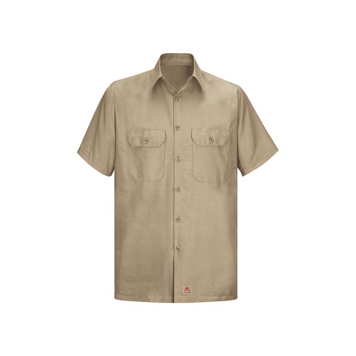 Red Kap Solid Ripstop Work Shirt Big And Tall