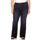 Stylus&trade; High-rise Flare Jeans - Plus