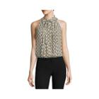 Worthington Sleeveless Tie-neck Blouse - Tall