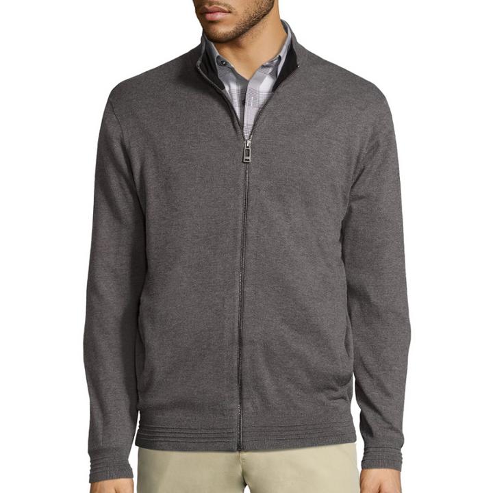 Claiborne Full Zip Sweater