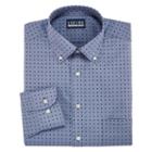 Stafford Chambray Stretch Easy-care Broadcloth Big And Tall Long Sleeve Broadcloth Pattern Dress Shirt