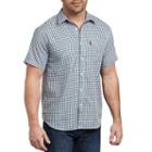 Dickies Short Sleeve Plaid Button-front Shirt