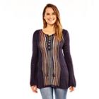 Skyes The Limit Himalaya Long Sleeve Crew Neck Pullover Sweater-plus