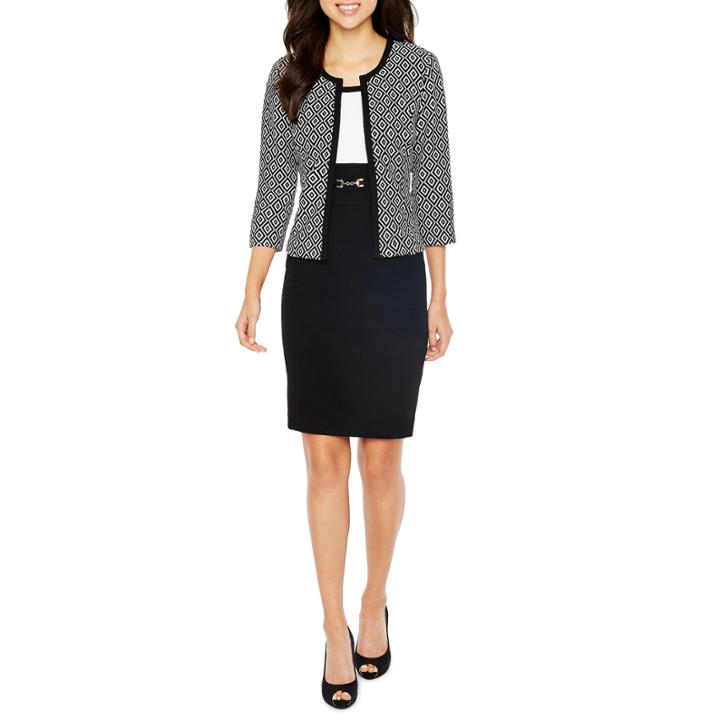 Studio 1 Sleeveless Jacket Dress