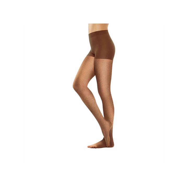 Hanes Perfect Net Short Pantyhose - Plus