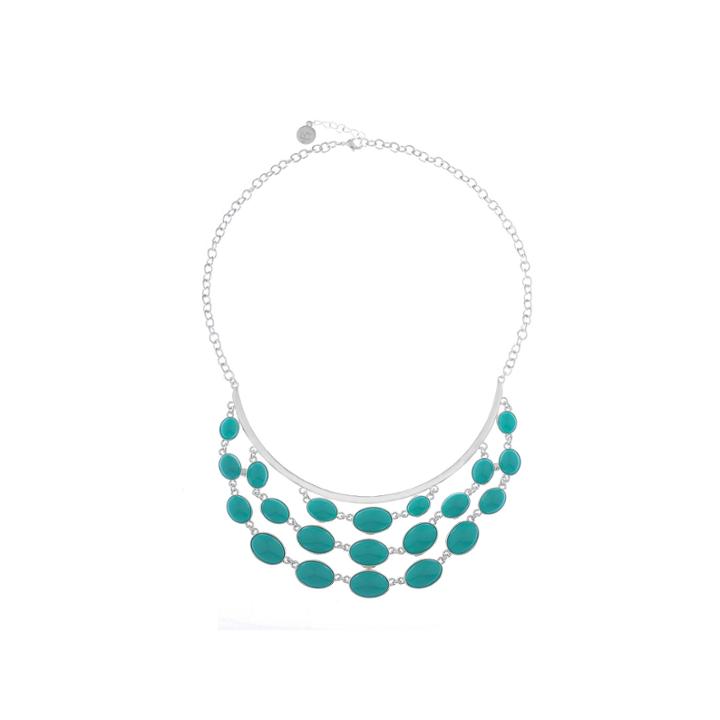 Liz Claiborne Blue Statement Necklace