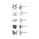 Mixit 5-pair Critter Stud Earring Set