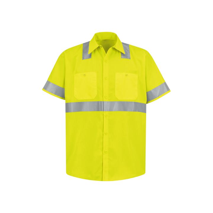 Red Kap Short-sleeve High-visibility Shirt