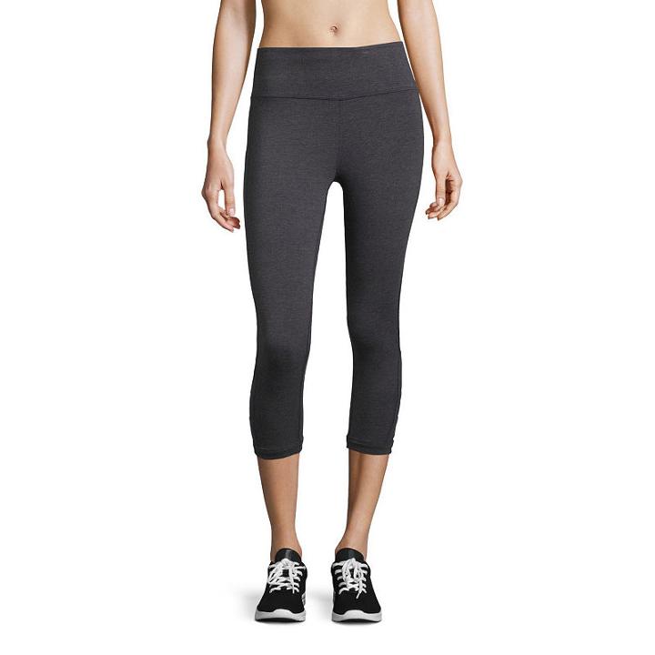 Xersion Slim Leg Modern Fit Studio Cutout Capris