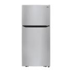 Lg 20 Cu. Ft Refrigerator With Top Mount Freezer - Ltcs20120s