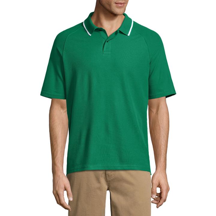 St. John's Bay Easy Care Short Sleeve Pique Polo Shirt