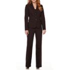 Le Suit Long-sleeve Pinstripe Jacket And Pant Suit Set