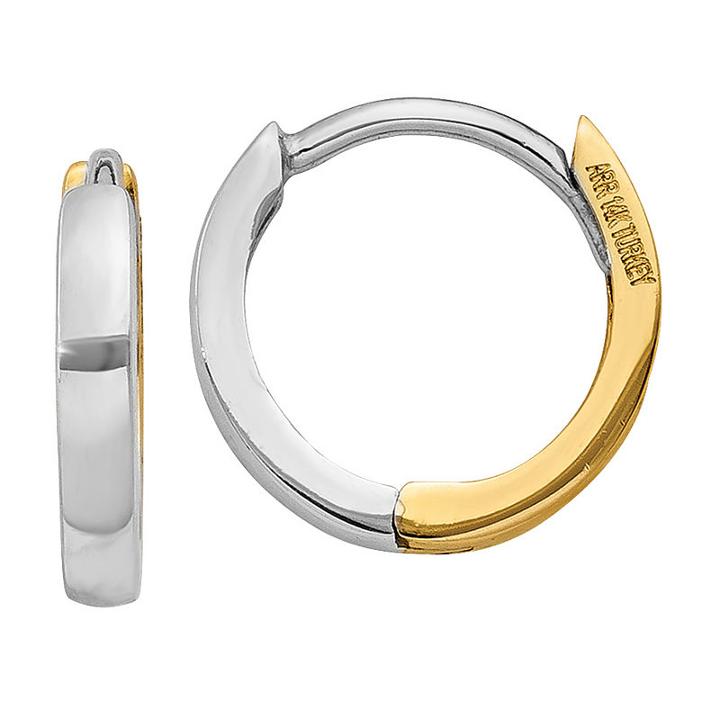 7mm Round Hoop Earrings