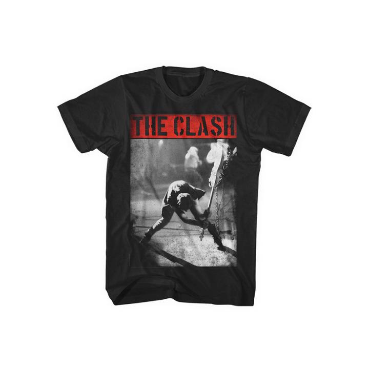 The Clash Smashing Guitar T-shirt