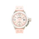 Tw Steel Womens Pink Fashion Canteen Strap Watch