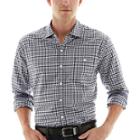 Michael Brandon Long-sleeve Tattersall Plaid Shirt