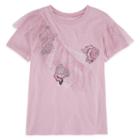 Arizona Ruffle Graphic T-shirt- Juniors