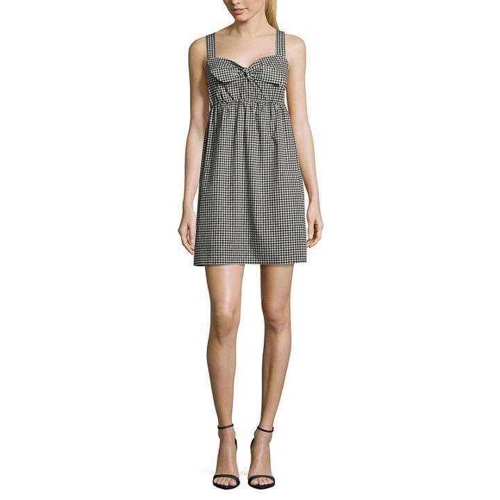 Eyeshadow Sleeveless Sundress-juniors