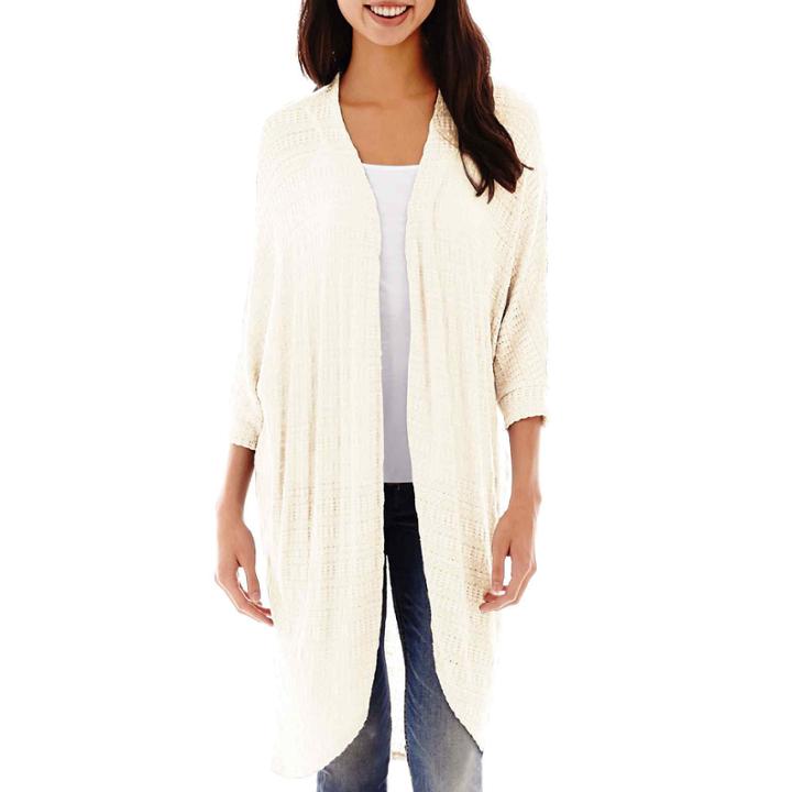 Decree 3/4-sleeve Cocoon Cardigan