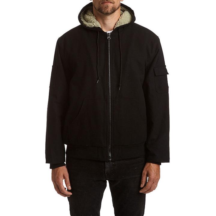 Stanley Long Sleeve Canvas Sherpa Lined Hoodie