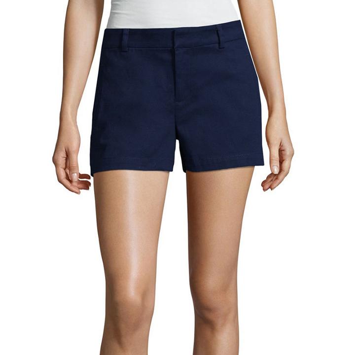 A.n.a Scallop Hem Eyelet Shorts