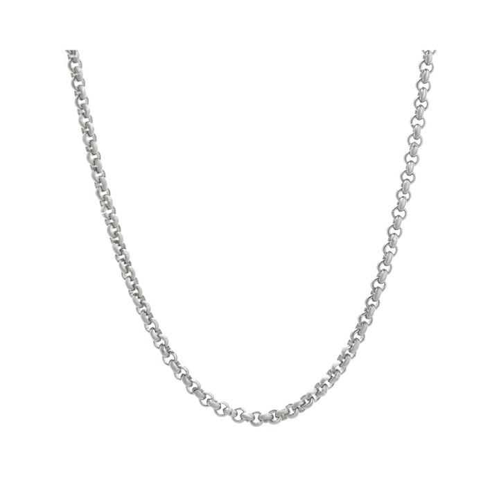 Mens Stainless Steel 24 2mm Rolo Chain