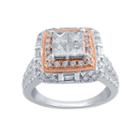 Womens 1 1/4 Ct. T.w. Genuine Round White Diamond 10k Gold Engagement Ring