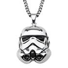 Star Wars Stormtrooper Mens 3d Stainless Steel Pendant Necklace