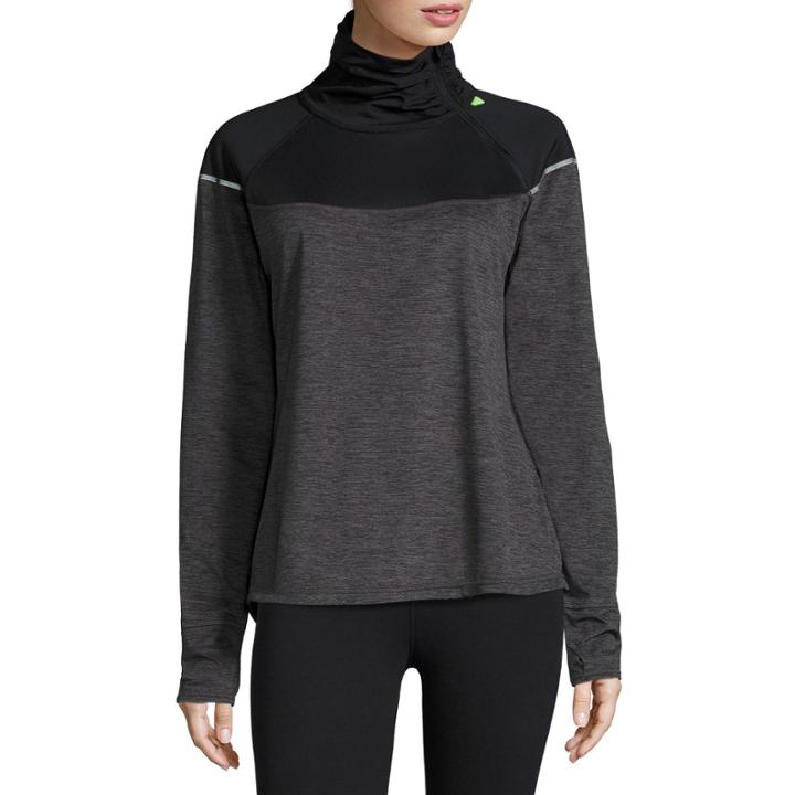 Xersion Long Sleeve Mock Neck T-shirt-womens Talls