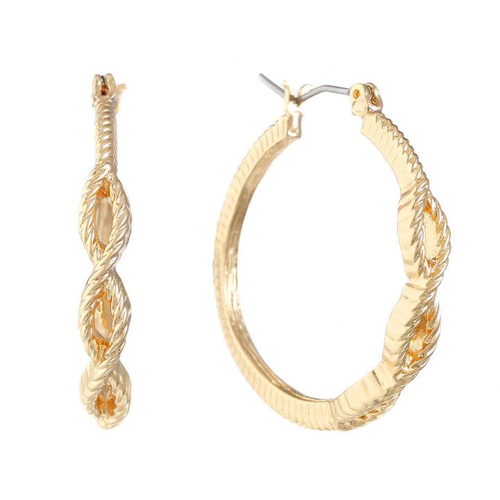 Monet Jewelry 31mm Hoop Earrings