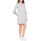 Alyx 3/4 Sleeve Stripe Shift Dress