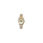 Olivia Pratt Cat Womens Brown Strap Watch-15097beigegold
