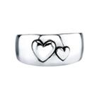 Inspired Moments&trade; Sterling Silver Double Heart Ring