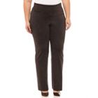 Black Label By Evan-picone Slim Fit Trousers Plus