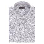 Van Heusen Short Sleeve Poplin Pattern Dress Shirt - Slim
